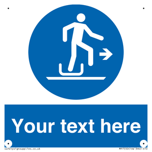 Custom Alighting from a toboggan to the right